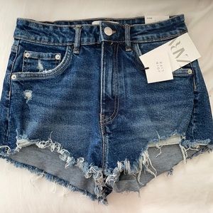 NWT Zara High-Rise Shorts